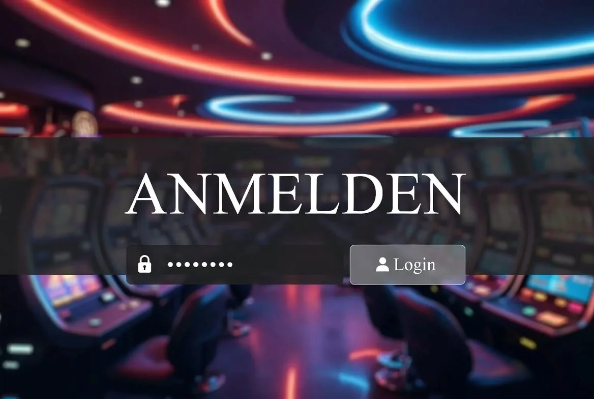 Anmeldemaske im Browser